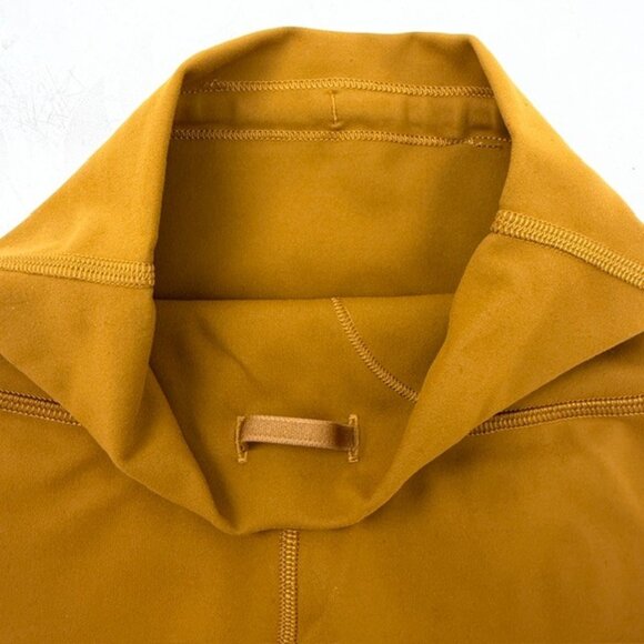 LULULEMON Align High Rise Compression Shorts Gold Spice Sz 0 - Picture 6 of 9